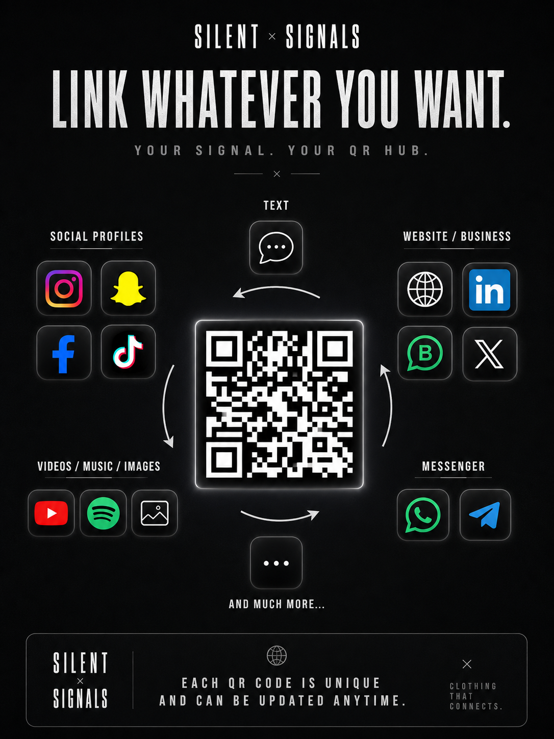 Silent Signals — Your Signal. Your QR Hub.