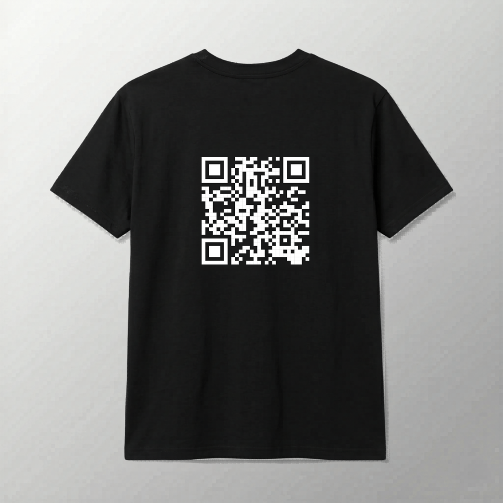 Tricou Clasic — spate negru