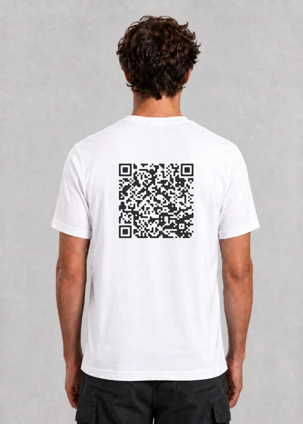 Tricou Clasic — spate alb