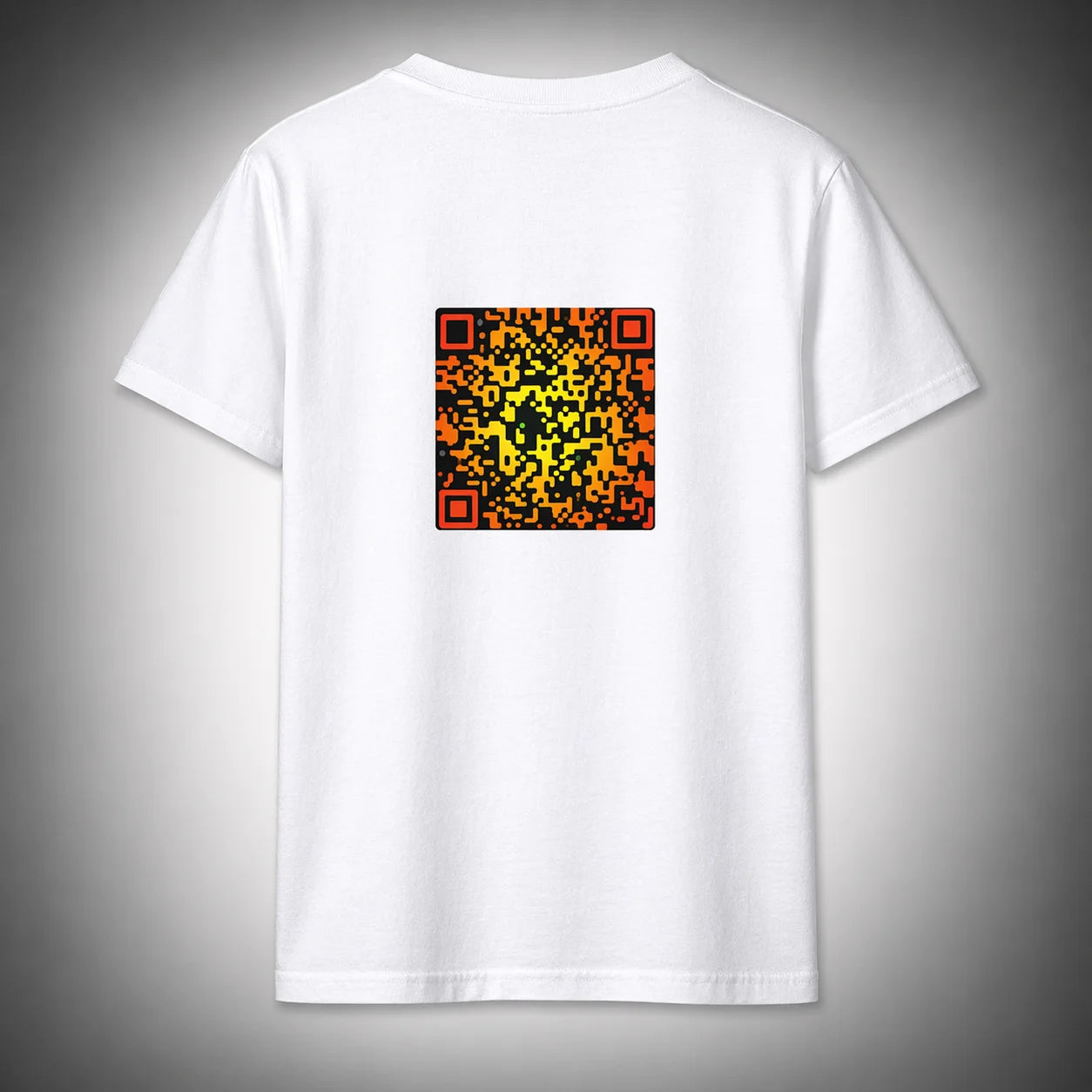 Tricou Fire — spate alb