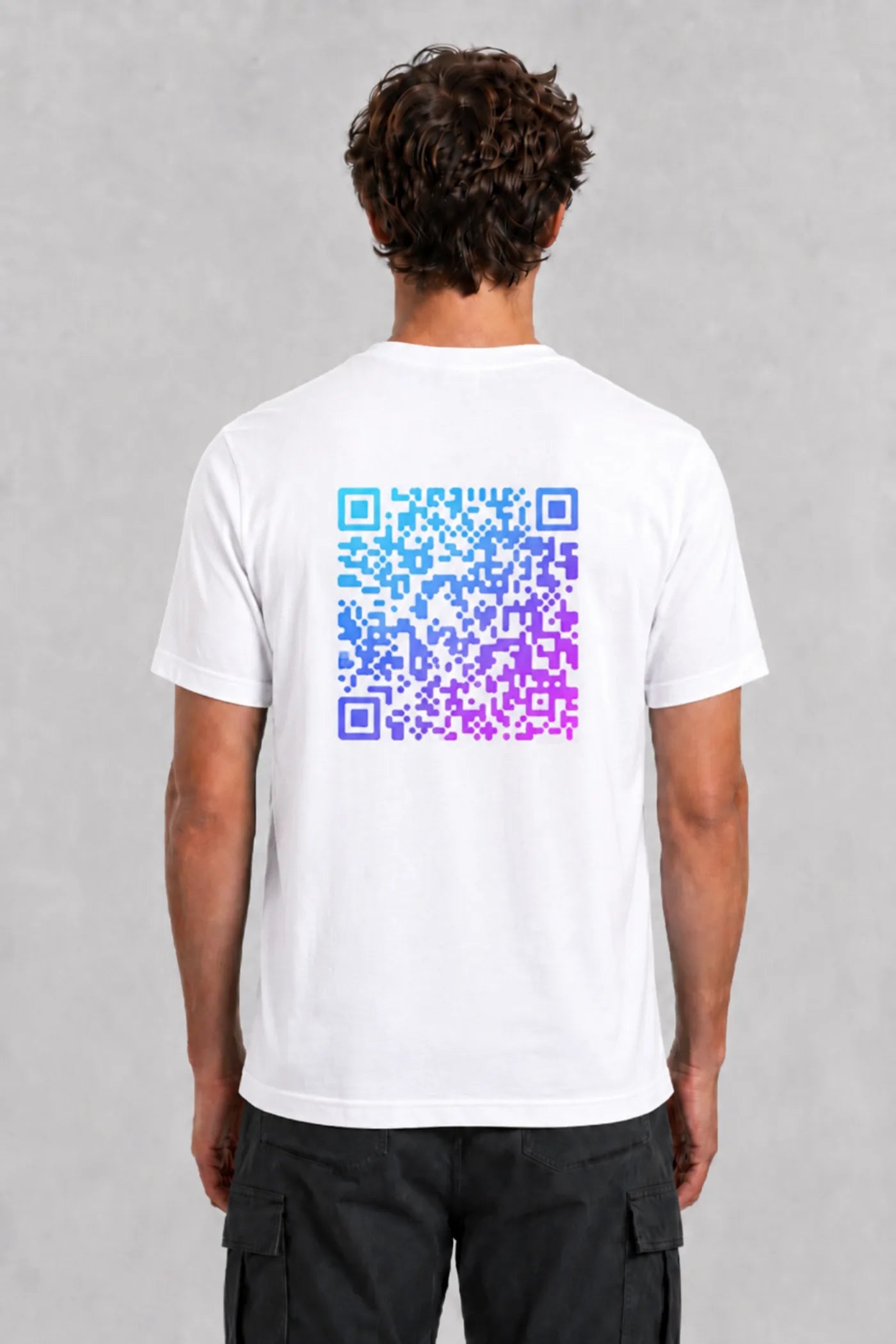 Tricou Pulse — spate alb